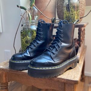 Dr. Marten’s Jadon Platform Boots in Black